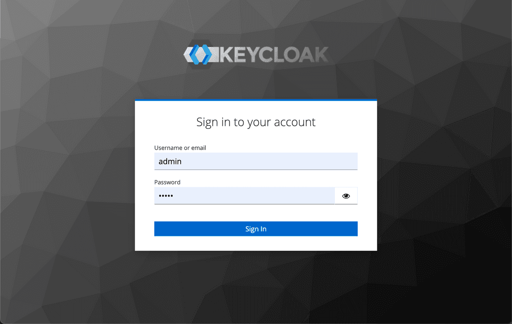 Keycloak Login